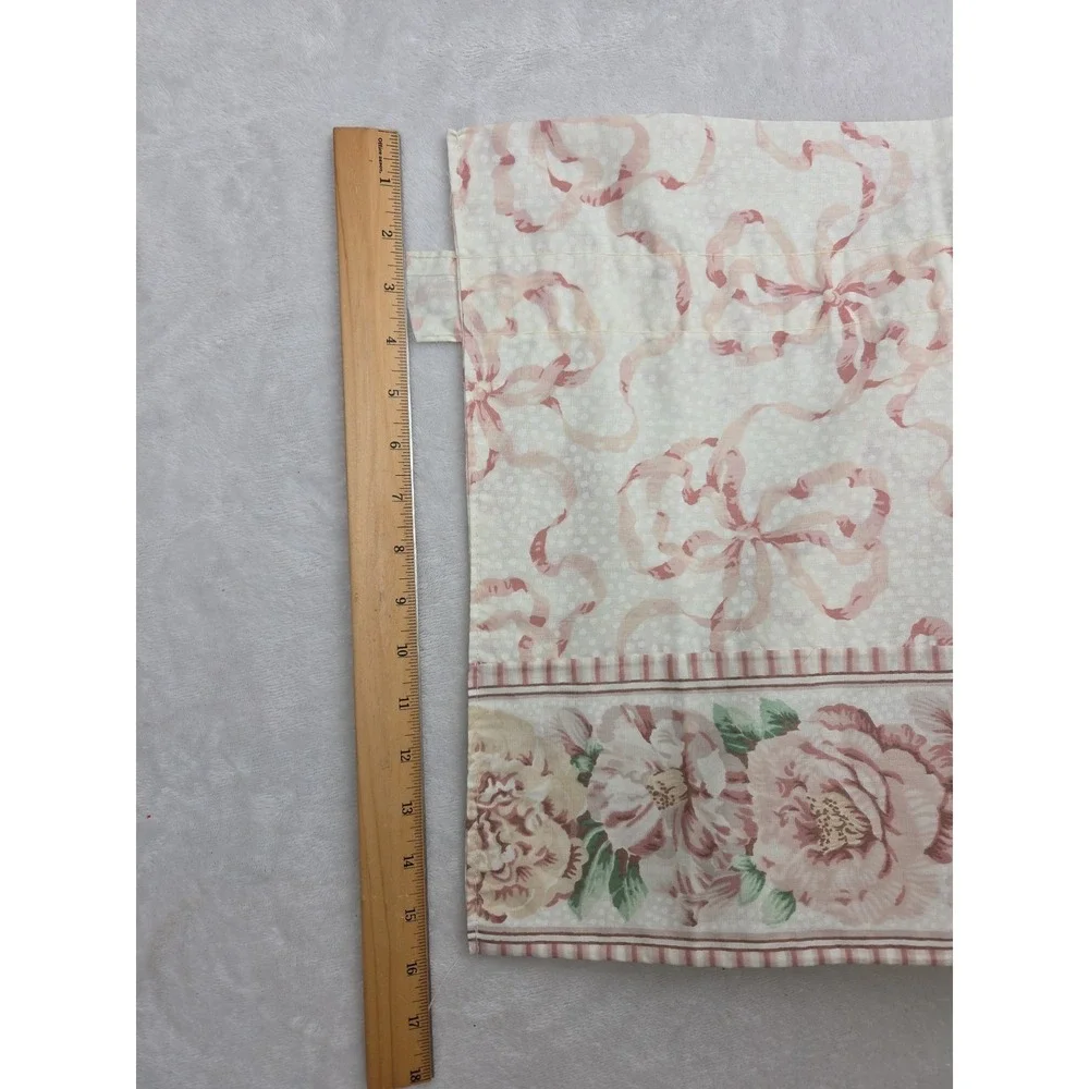 Vintage 80‎ 90s Cottagecore Grandmillennial Floral Valances Dots Romantic Set